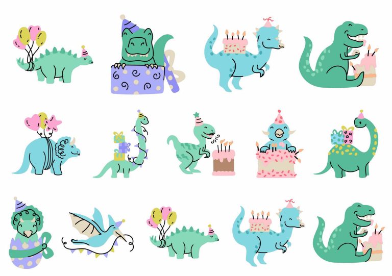 Celebra cumpleaños con tatuajes temporales de Like ink + dinosaurios.
